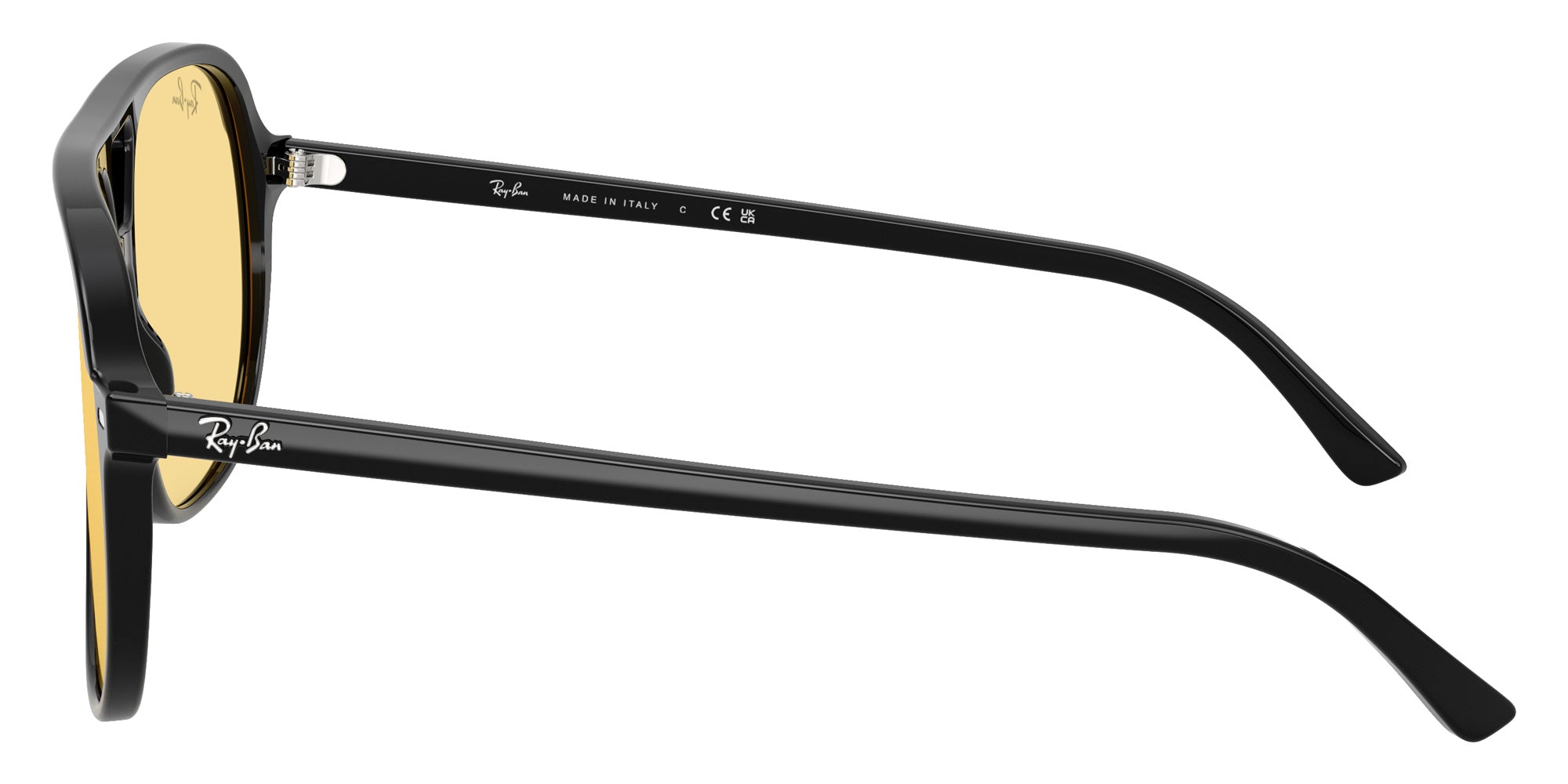 Ray-Ban RB2198 Bill Summer Capsule 901/R6 60 - Black / Yellow #id:rb2198901r6_s:104110