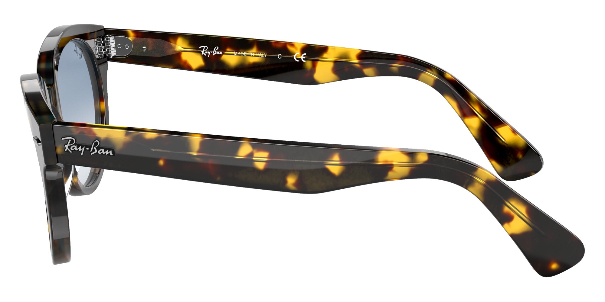 Ray-Ban RB2199 Orion 13323F 52 - Yellow Havana / Light Blue Gradient #id:rb219913323f_s:100110