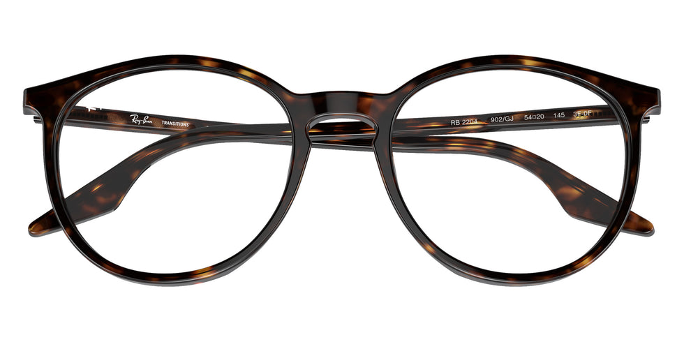 Ray-Ban RB2204 902/GJ 51 - Havana / Clear/Green Photochromic #id:rb2204902gj_s:100140