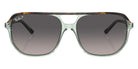 Ray-Ban RB2205 Bill One 1376M3 57 - Havana on Transparent Green / Gray Polarized #id:rb22051376m3_s:100100