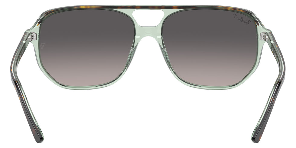 Ray-Ban RB2205 Bill One 1376M3 57 - Havana on Transparent Green / Gray Polarized #id:rb22051376m3_s:100115