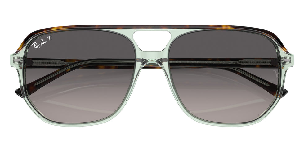 Ray-Ban RB2205 Bill One 1376M3 57 - Havana on Transparent Green / Gray Polarized #id:rb22051376m3_s:100125