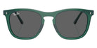 Ray-Ban RB2210F 6615B1 53 - Transparent Green / Dark Gray #id:rb2210f6615b1_s:100100