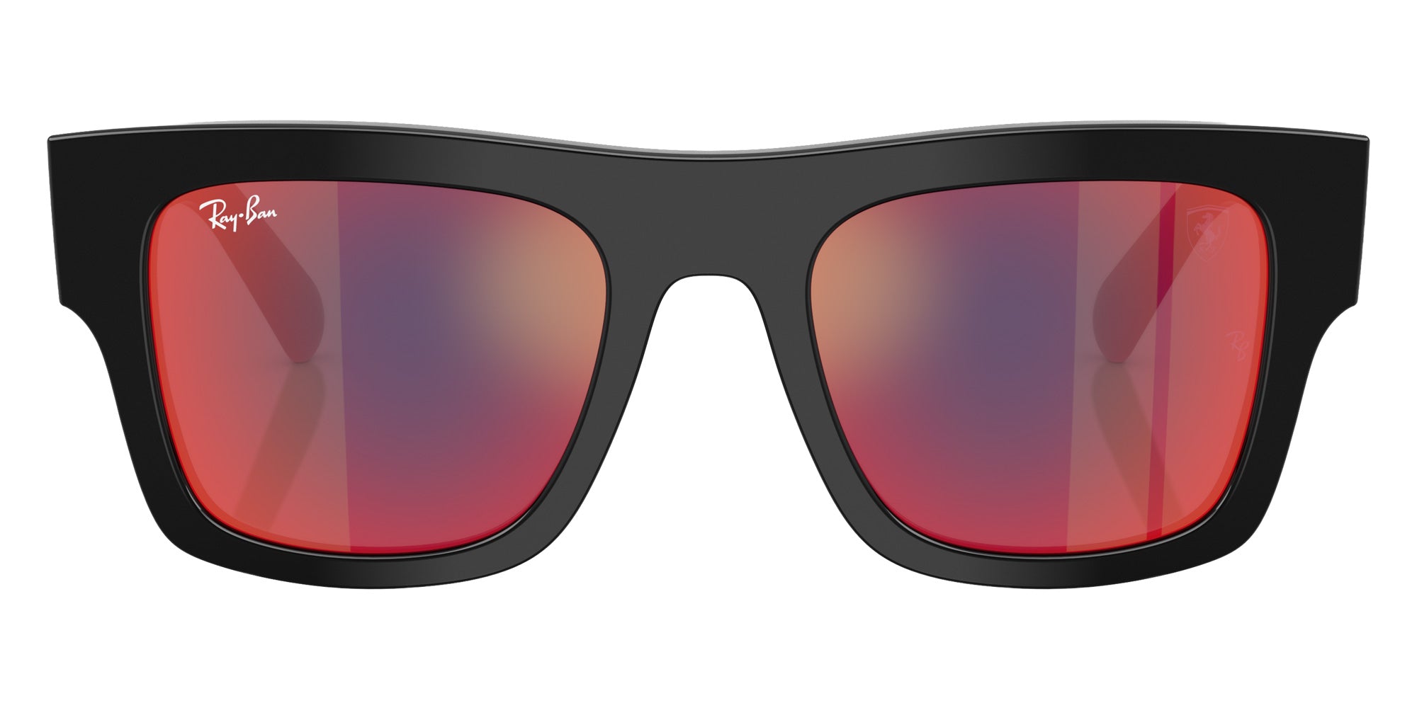 Ray-Ban RB2217M Home Race Special Edition 2025 F6016P 53 - Black / Gray Mirrored Blue/Red #id:rb2217mf6016p_s:100100