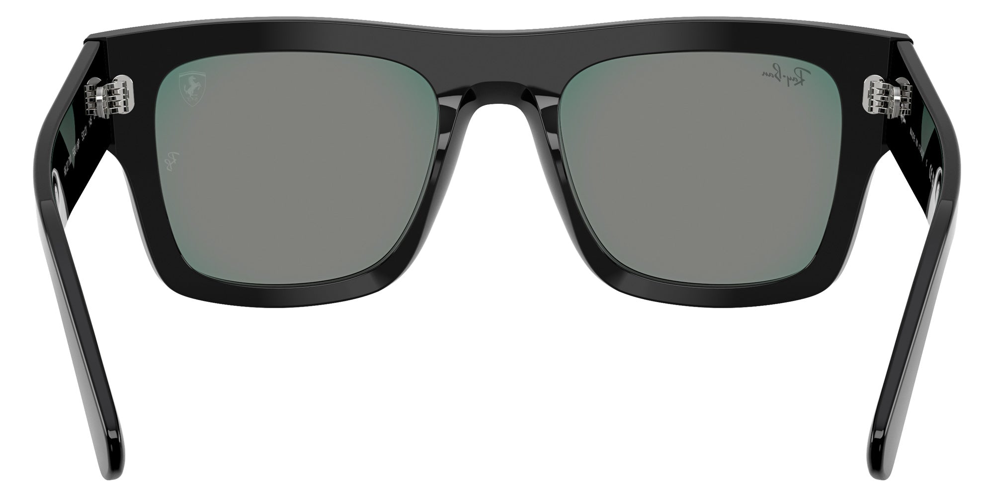 Ray-Ban RB2217M Home Race Special Edition 2025 F6016P 53 - Black / Gray Mirrored Blue/Red #id:rb2217mf6016p_s:100115