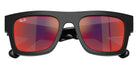Ray-Ban RB2217M Home Race Special Edition 2025 F6016P 53 - Black / Gray Mirrored Blue/Red #id:rb2217mf6016p_s:100125