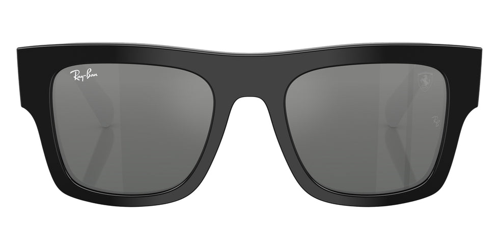 Ray-Ban RB2217M Scuderia Ferrari Collection F60188 53 - Black / Gray Mirrored Silver Gradient #id:rb2217mf60188_s:100100