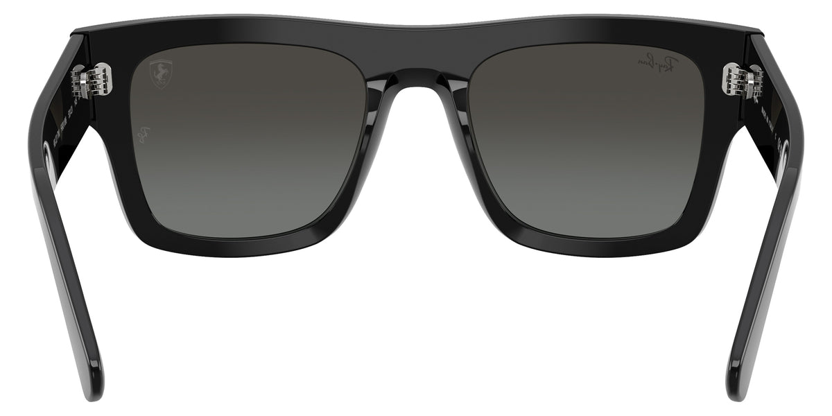 Ray-Ban RB2217M Scuderia Ferrari Collection F60188 53 - Black / Gray Mirrored Silver Gradient #id:rb2217mf60188_s:100115