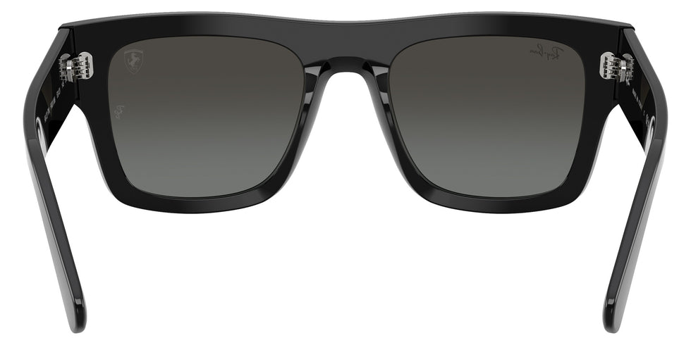 Ray-Ban RB2217M Scuderia Ferrari Collection F60188 53 - Black / Gray Mirrored Silver Gradient #id:rb2217mf60188_s:100115