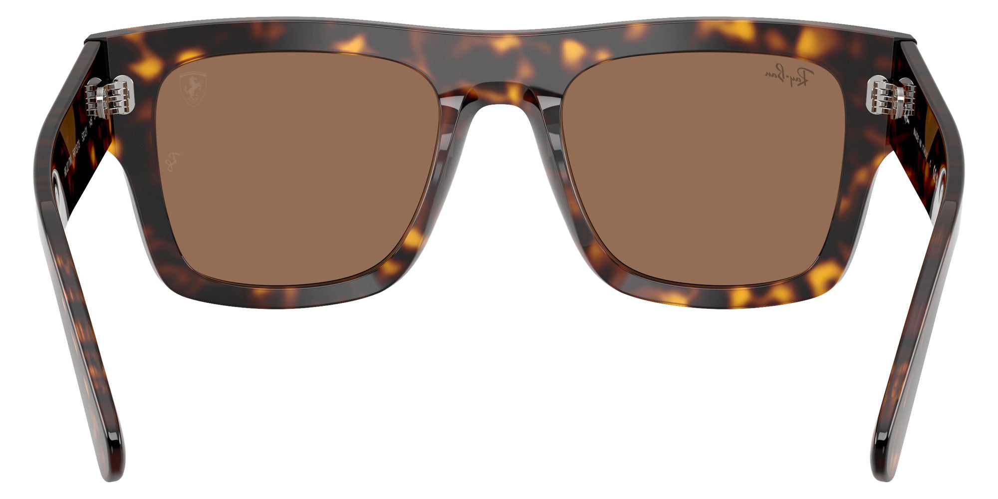 Ray-Ban RB2217M Scuderia Ferrari F61373 53 - Havana / Dark Brown #id:rb2217mf61373_s:100115