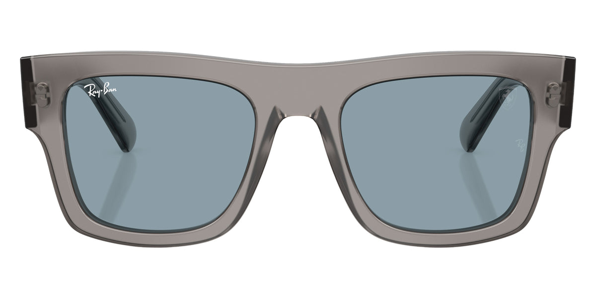 Ray-Ban RB2217M Scuderia Ferrari Collection F70472 53 - Transparent Gray / Azure #id:rb2217mf70472_s:102100