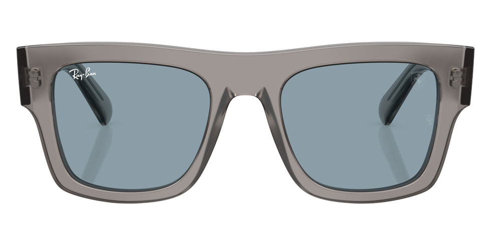 Ray-Ban RB2217M Scuderia Ferrari Collection F70472 53 - Transparent Gray / Azure #id:rb2217mf70472_s:102100