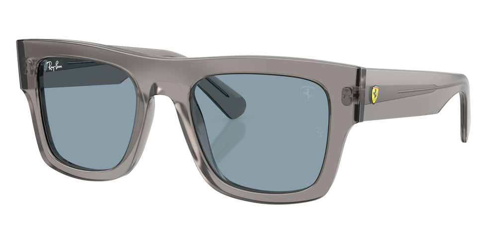 Ray-Ban RB2217M Scuderia Ferrari Collection F70472 53 - Transparent Gray / Azure #id:rb2217mf70472_s:102105