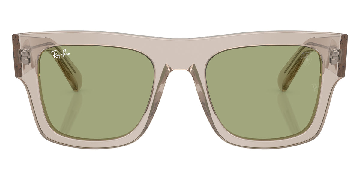 Ray-Ban RB2217M Scuderia Ferrari Collection F71282 53 - Transparent Light Brown / Green #id:rb2217mf71282_s:104100