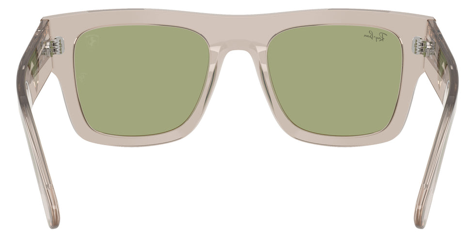Ray-Ban RB2217M Scuderia Ferrari Collection F71282 53 - Transparent Light Brown / Green #id:rb2217mf71282_s:104115