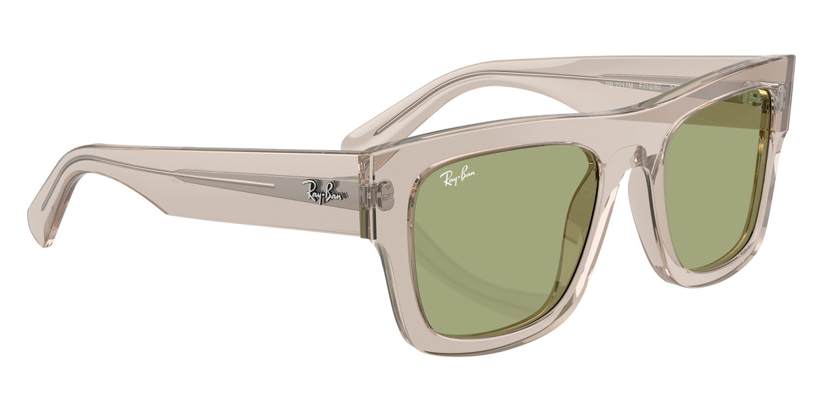 Ray-Ban RB2217M Scuderia Ferrari Collection F71282 53 - Transparent Light Brown / Green #id:rb2217mf71282_s:104120