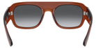Ray-Ban RB2218 6678T3 55 - Transparent Brown / Gray Gradient Polarized #id:rb22186678t3_s:100115