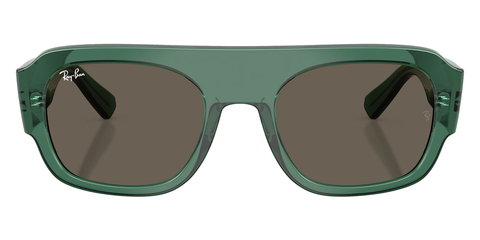 Ray-Ban RB2218 6681/3 55 - Transparent Green / Brown #id:rb221866813_s:102100
