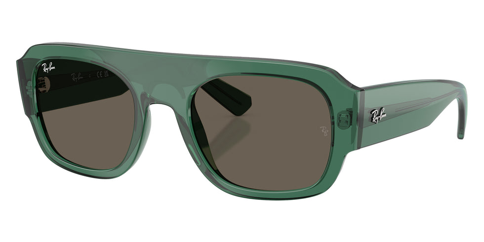 Ray-Ban RB2218 6681/3 55 - Transparent Green / Brown #id:rb221866813_s:102105