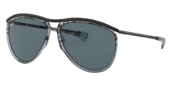 Ray-Ban RB2219 Aviator Olympian 1286R5 59 - Gray Havana / Blue Classic #id:rb22191286r5_s:100100
