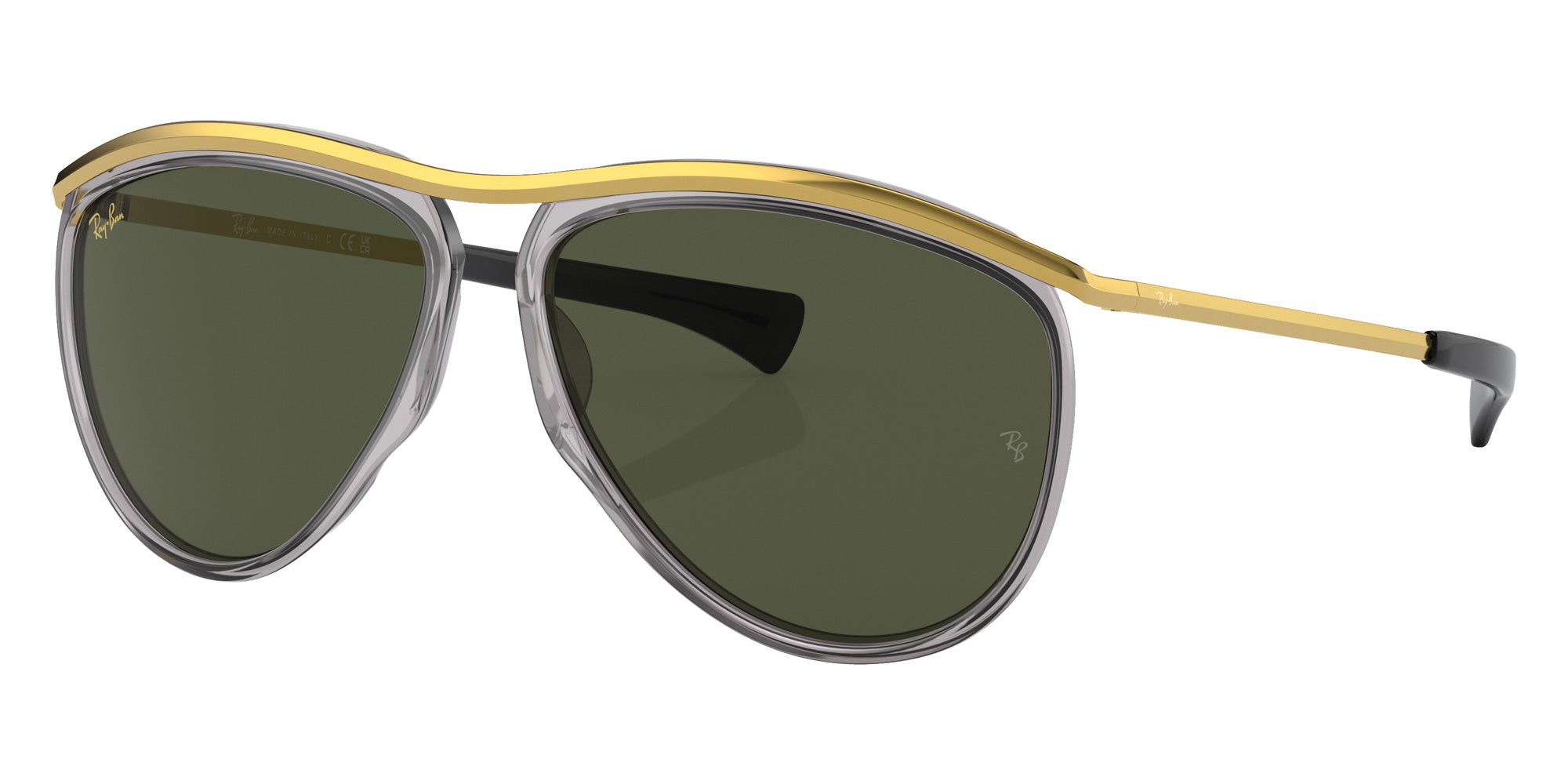Ray-Ban RB2219 Aviator Olympian 136931 59 - Transparent Gray #id:rb2219136931_s:100105