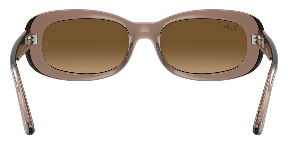 Ray-Ban RB2221 6827M2 53 - Transparent Beige / Gradient Brown Polarized #id:rb22216827m2_s:100115