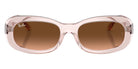 Ray-Ban RB2221 6901A5 53 - Transaprent Pink / Pink Gradient Brown & Arista Gold Blue #id:rb22216901a5_s:100100