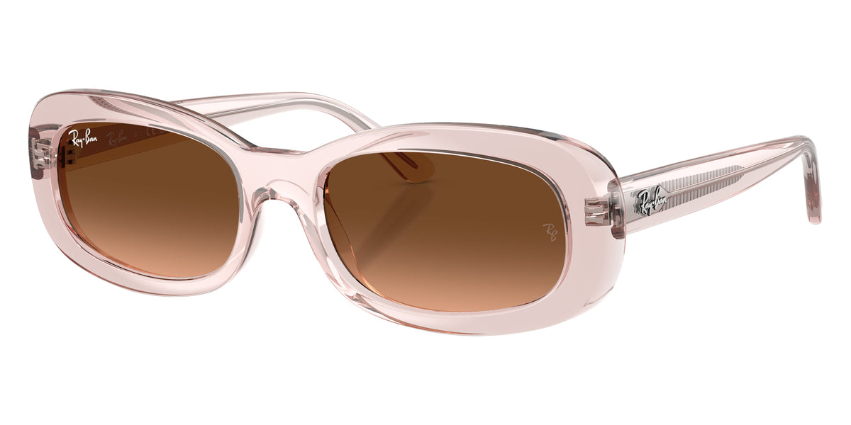 Ray-Ban RB2221 6901A5 53 - Transaprent Pink / Pink Gradient Brown & Arista Gold Blue #id:rb22216901a5_s:100105