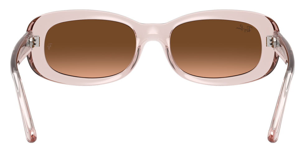 Ray-Ban RB2221 6901A5 53 - Transaprent Pink / Pink Gradient Brown & Arista Gold Blue #id:rb22216901a5_s:100115