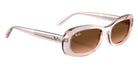 Ray-Ban RB2221 6901A5 53 - Transaprent Pink / Pink Gradient Brown & Arista Gold Blue #id:rb22216901a5_s:100120