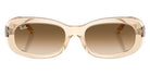 Ray-Ban RB2221 690251 53 - Transparent Nude / Clear Gradient Brown #id:rb2221690251_s:104100
