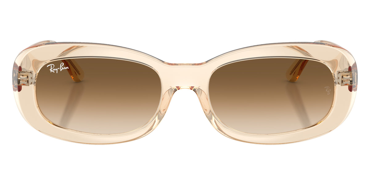 Ray-Ban RB2221 690251 53 - Transparent Nude / Clear Gradient Brown #id:rb2221690251_s:104100