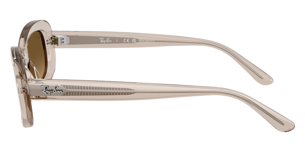Ray-Ban RB2221F 6827M2 55 - Transparent Beige / Gradient Brown Polarized #id:rb2221f6827m2_s:100110