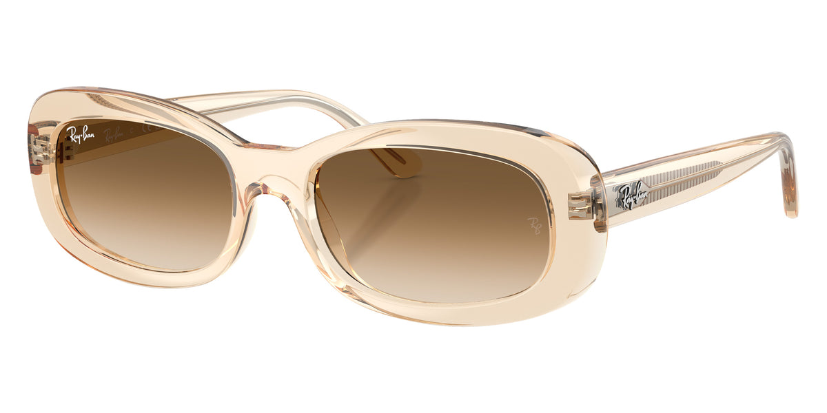 Ray-Ban RB2221F 690251 55 - Transparent Nude / Clear Gradient Brown #id:rb2221f690251_s:100105