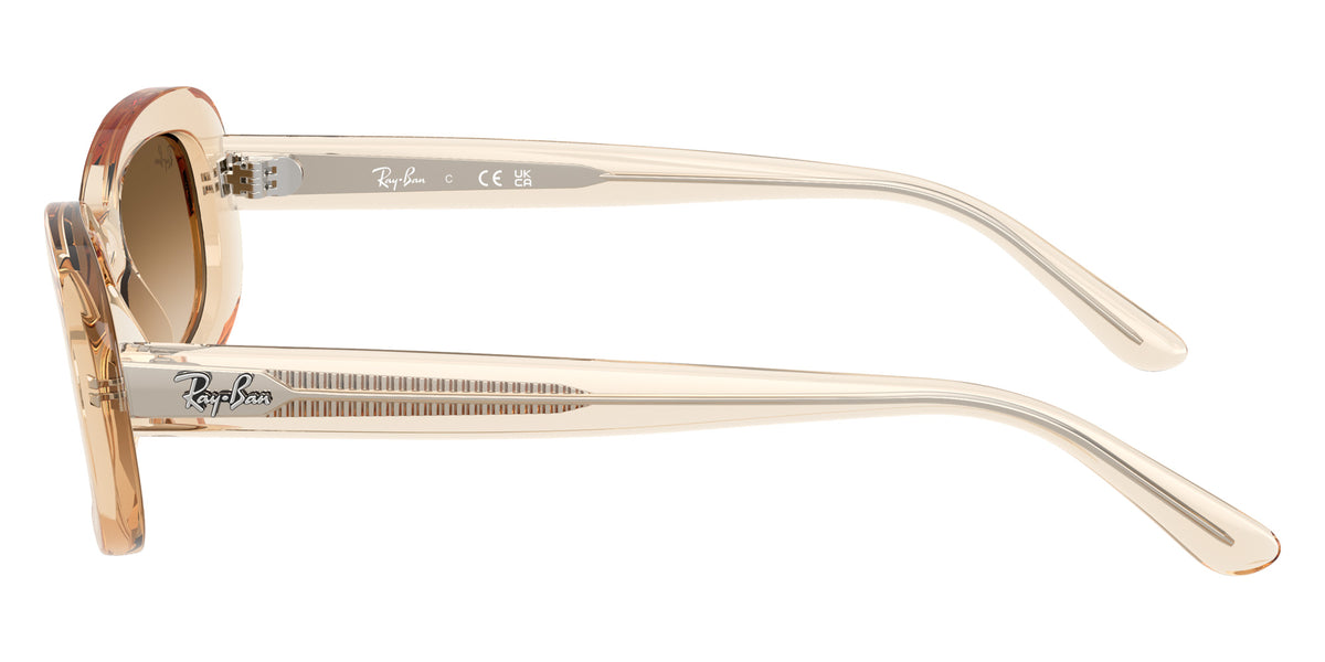 Ray-Ban RB2221F 690251 55 - Transparent Nude / Clear Gradient Brown #id:rb2221f690251_s:100110
