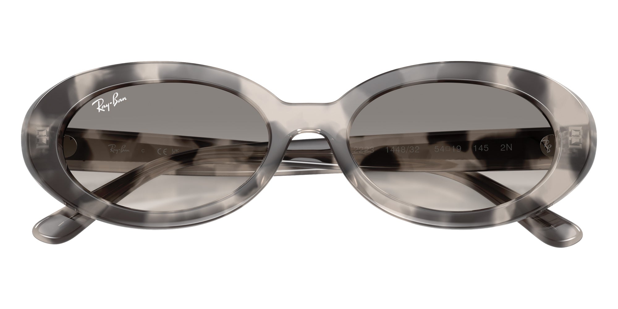Ray-Ban RB2223F 144832 54 - Opal Gray Havana #id:rb2223f144832_s:100120