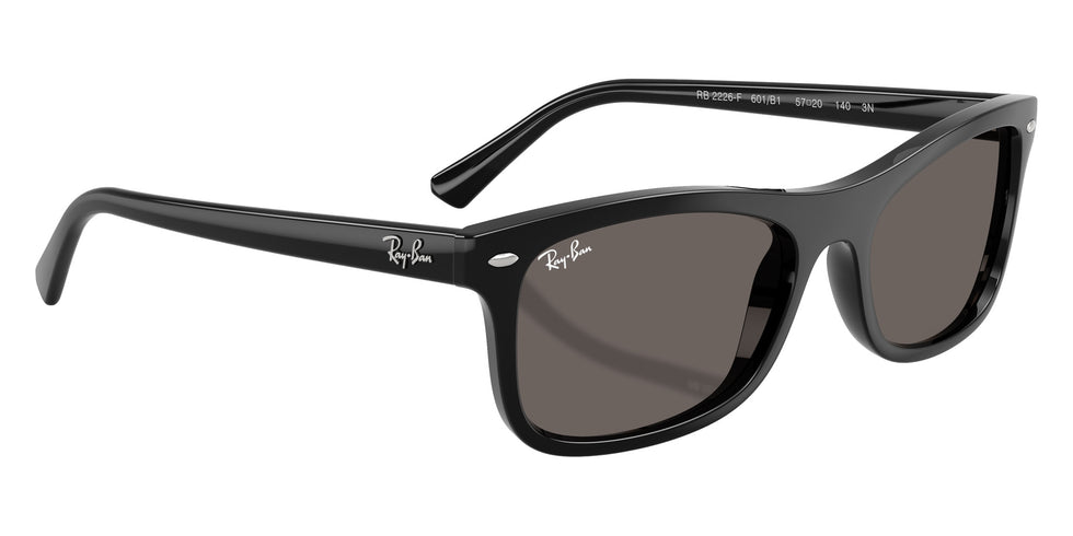 Ray-Ban RB2226F 601/B1 57 - Black #id:rb2226f601b1_s:102120