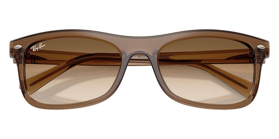 Ray-Ban RB2226F 664051 57 - Transparent Light Brown #id:rb2226f664051_s:104125
