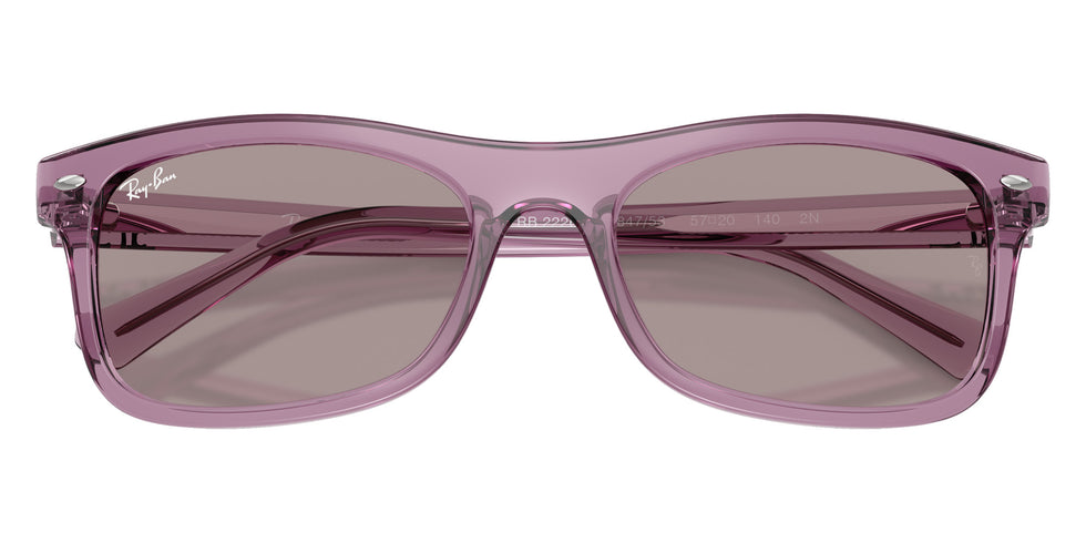 Ray-Ban RB2226F 684753 57 - Transparent Violet #id:rb2226f684753_s:108125