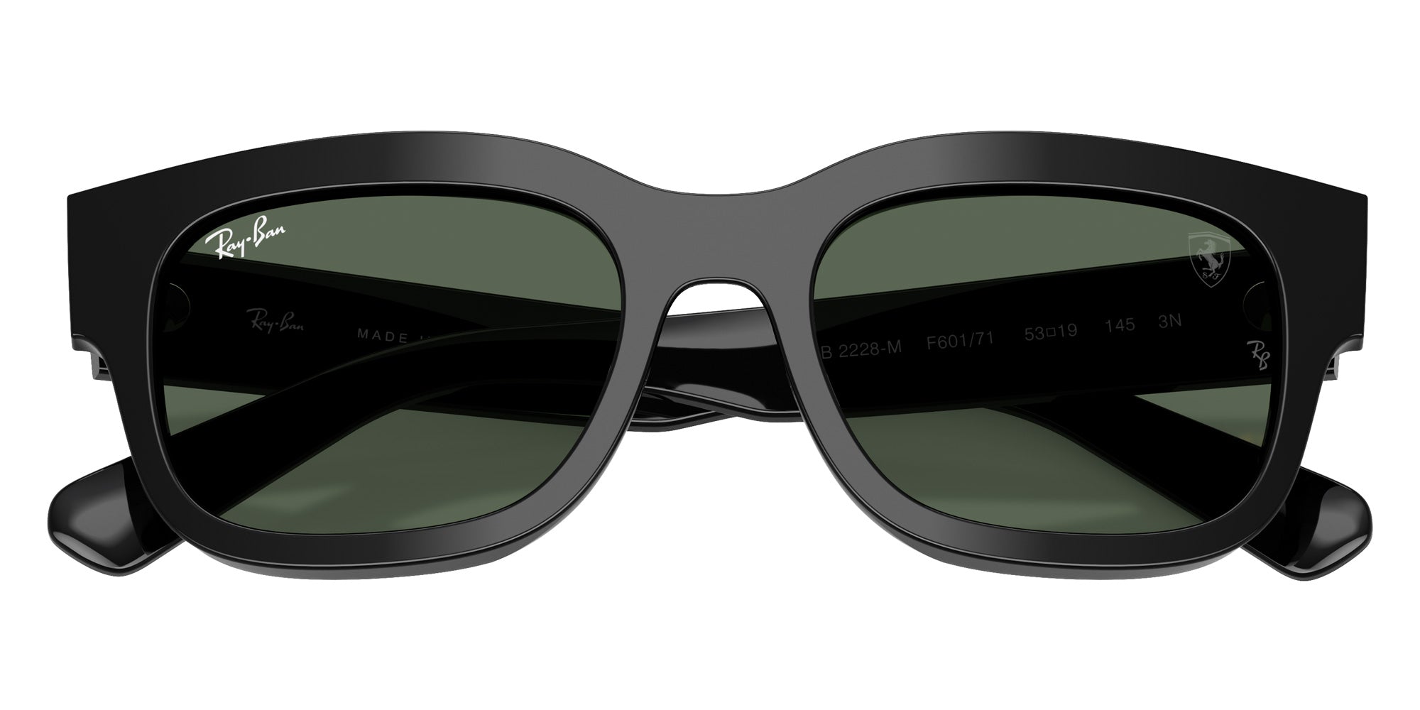 Ray-Ban RB2228M Scuderia Ferrari Collection F60171 53 - Black #id:rb2228mf60171_s:100125