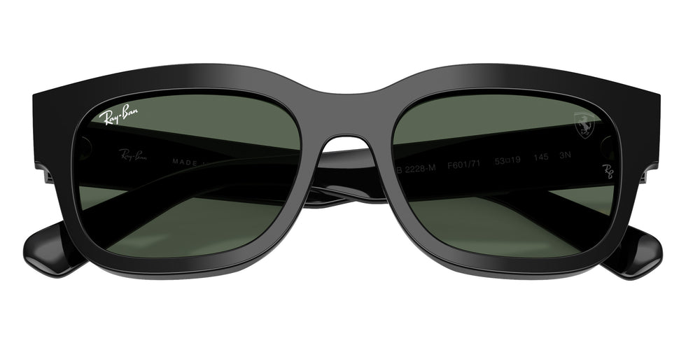Ray-Ban RB2228M Scuderia Ferrari Collection F60171 53 - Black #id:rb2228mf60171_s:100125