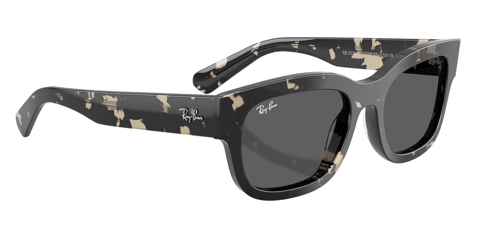 Ray-Ban RB2228M Scuderia Ferrari Collection F70387 53 - Havana Gray #id:rb2228mf70387_s:102120