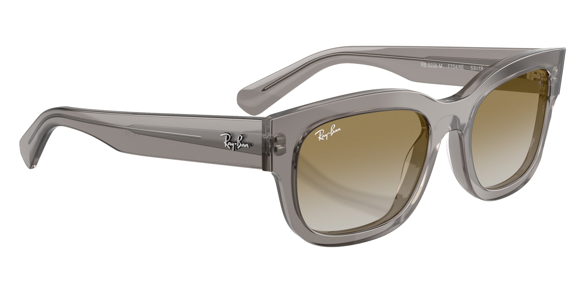 Ray-Ban RB2228M Scuderia Ferrari Collection F7046E 53 - Transparent Gray #id:rb2228mf7046e_s:104120