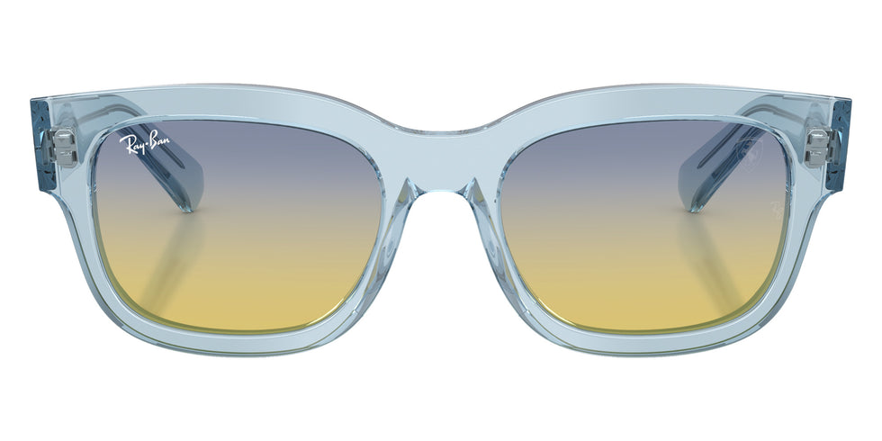 Ray-Ban RB2228M Scuderia Ferrari Collection F708EI 53 - Transparent Light Blue / Gradient Yellow/Blue #id:rb2228mf708ei_s:100100