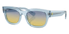 Ray-Ban RB2228M Scuderia Ferrari Collection F708EI 53 - Transparent Light Blue / Gradient Yellow/Blue #id:rb2228mf708ei_s:100105