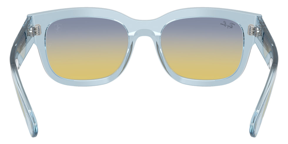 Ray-Ban RB2228M Scuderia Ferrari Collection F708EI 53 - Transparent Light Blue / Gradient Yellow/Blue #id:rb2228mf708ei_s:100115