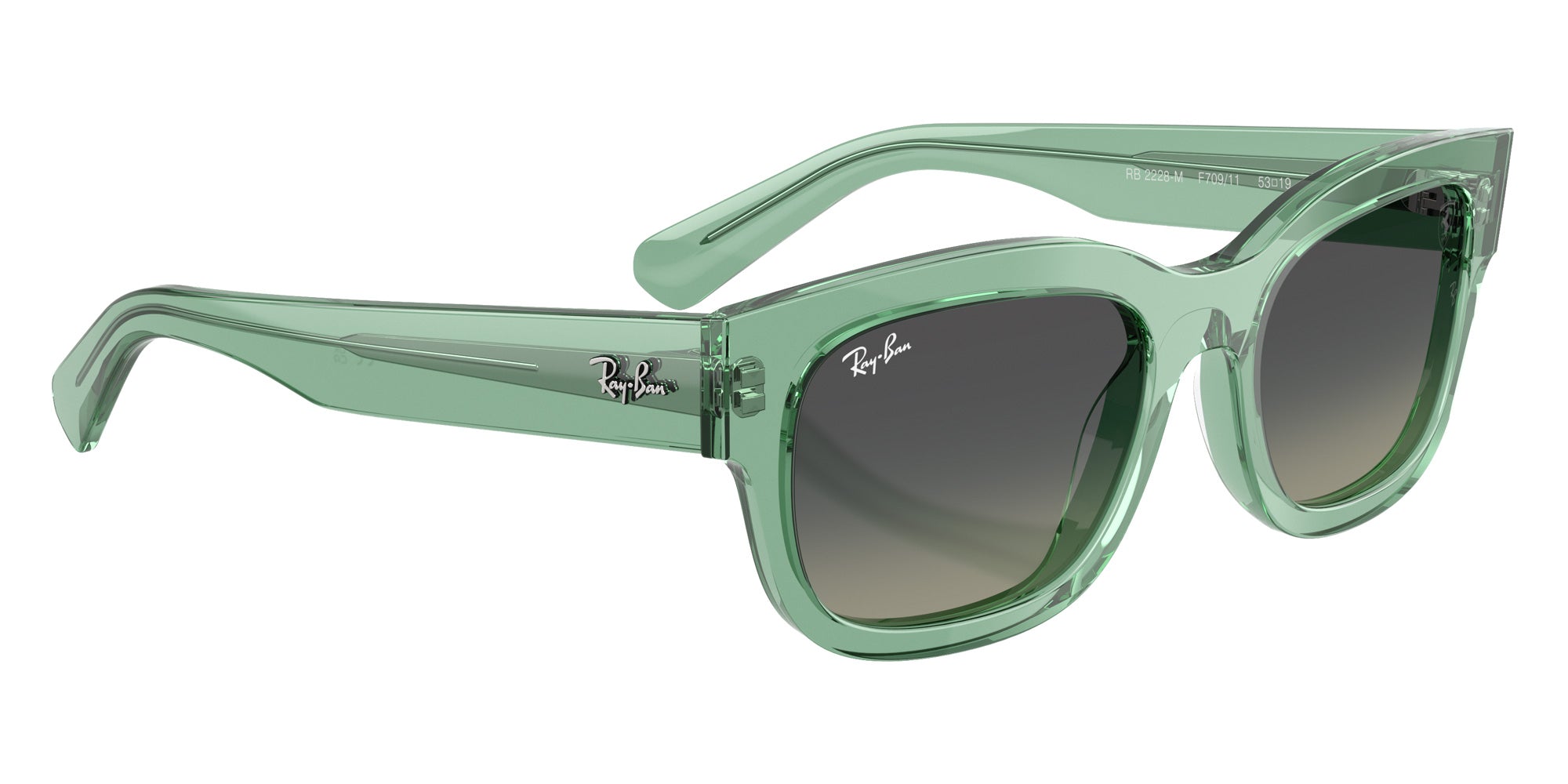 Ray-Ban RB2228M Scuderia Ferrari Collection F70911 53 - Transparent Green #id:rb2228mf70911_s:106120