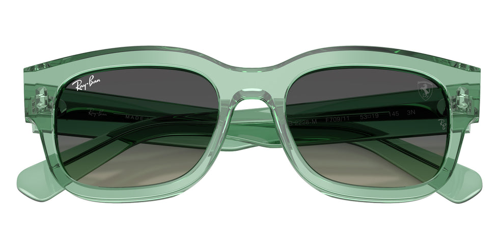 Ray-Ban RB2228M Scuderia Ferrari Collection F70911 53 - Transparent Green #id:rb2228mf70911_s:106125