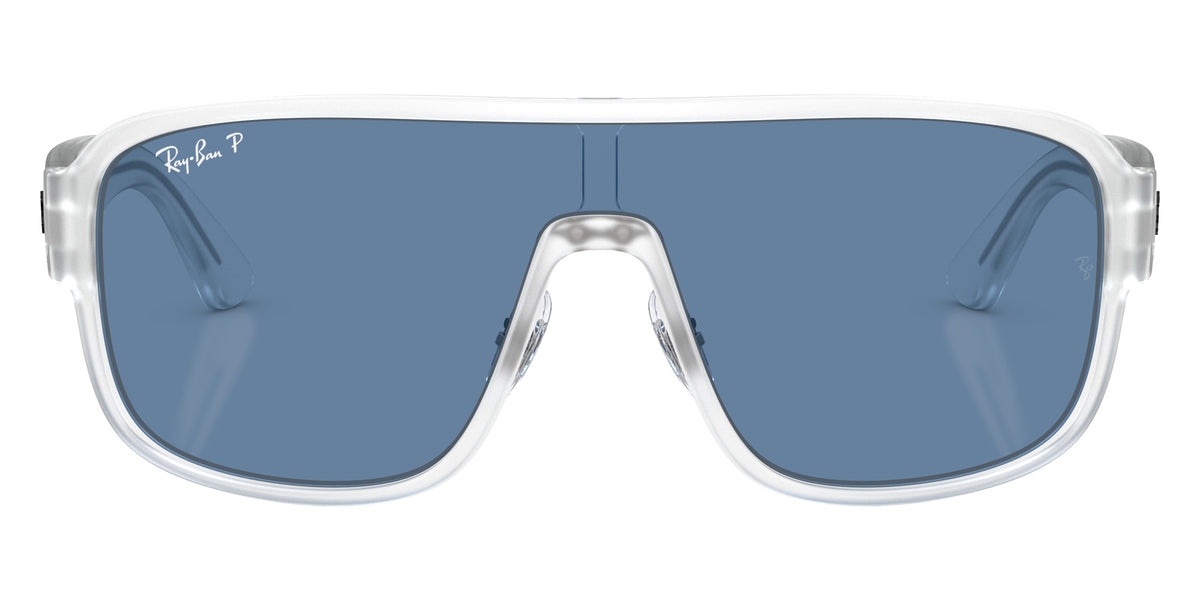 Ray-Ban RB2229 646/1C 129 - Transparent / Blue Urban Storm Polarized S #id:rb22296461c_s:100100