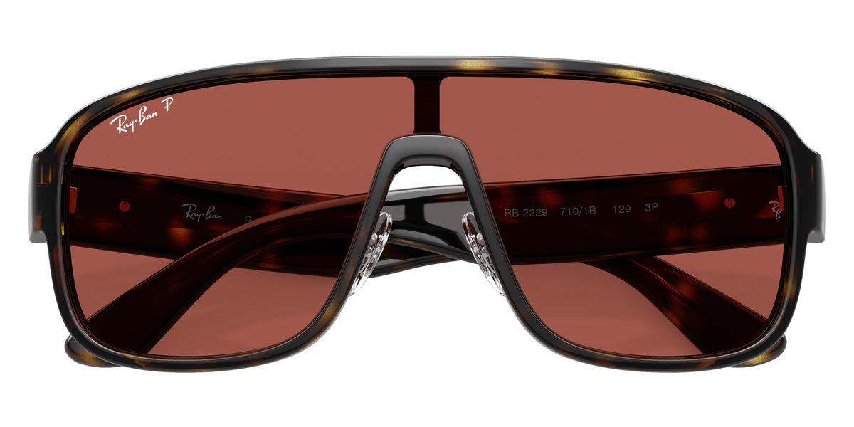 Ray-Ban RB2229 710/1B 129 - Havana / Red Urban Redwood Polarized S #id:rb22297101b_s:104125